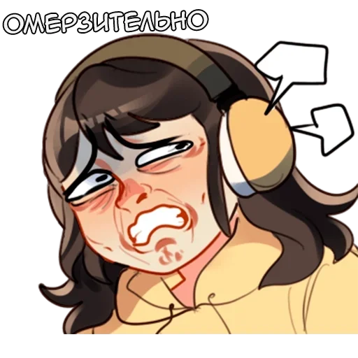 🤢 Стикер «Миму» для Telegram