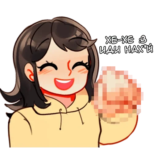 🖕 Стикер «Миму» для Telegram