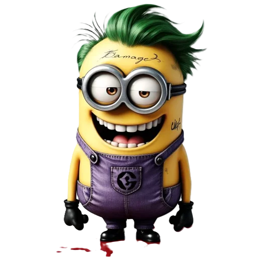 🤡 Стикер «Minions Halloween» для Telegram