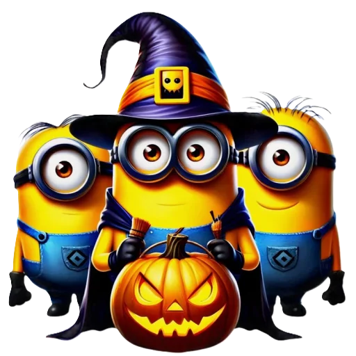 🎃 Стикер «Minions Halloween» для Telegram