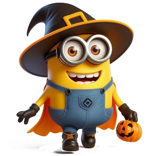 🎃 Стикер «Minions Halloween» для Telegram