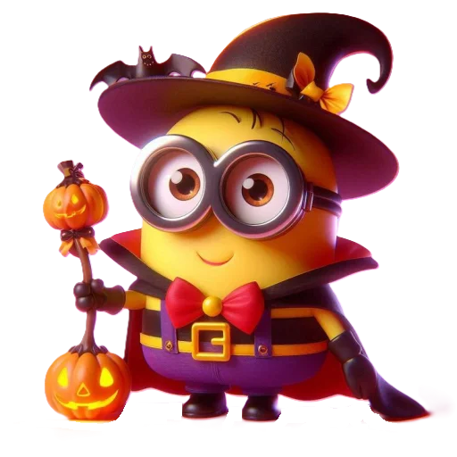🎃 Стикер «Minions Halloween» для Telegram