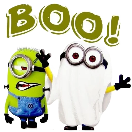 🎃 Стикер «Minions Halloween» для Telegram