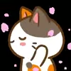 Эмодзи «Min Min Cat Emoji» для Telegram