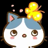 Эмодзи «Min Min Cat Emoji» для Telegram