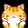 Эмодзи «Min Min Cat ()» для Telegram