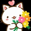 Эмодзи «Min Min Cat ()» для Telegram
