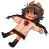 😧 Эмодзи «mina chan» для Telegram