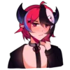 😳 Эмодзи «mina chan» для Telegram