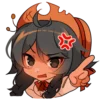 😠 Эмодзи «mina chan» для Telegram