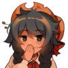😈 Эмодзи «mina chan» для Telegram