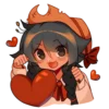 💖 Эмодзи «mina chan» для Telegram