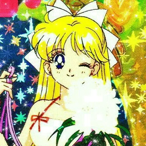 💛 Стикер «Минако Айно / Minako Aino» для Telegram