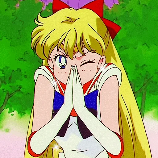 💛 Стикер «Минако Айно / Minako Aino» для Telegram