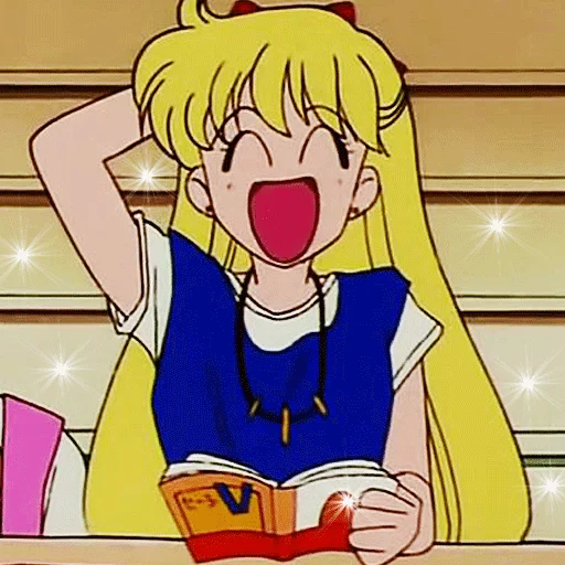 💛 Стикер «Минако Айно / Minako Aino» для Telegram