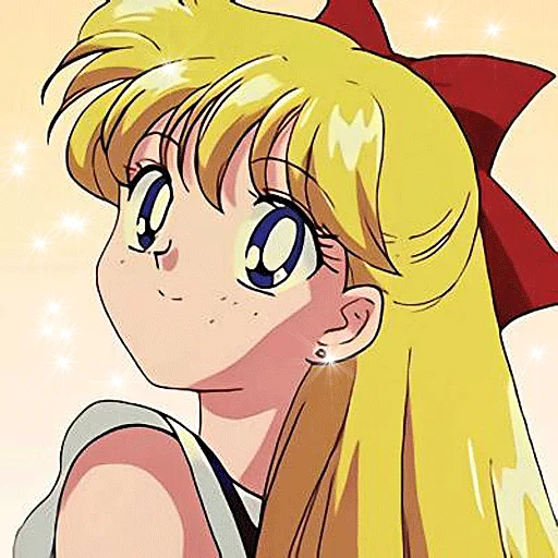 💛 Стикер «Минако Айно / Minako Aino» для Telegram