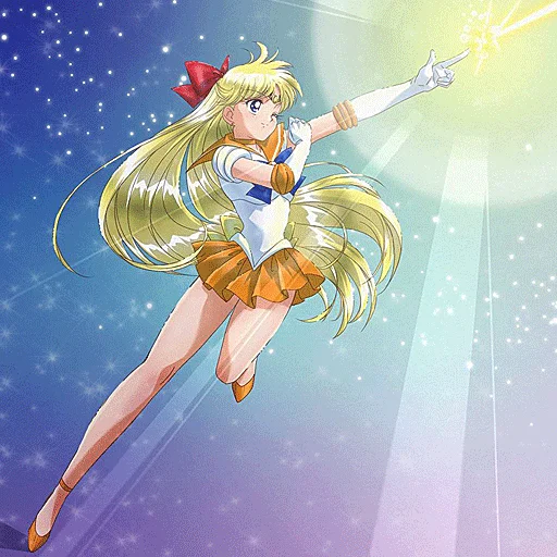 💛 Стикер «Минако Айно / Minako Aino» для Telegram
