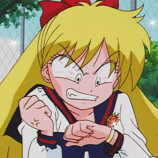 💛 Стикер «Минако Айно / Minako Aino» для Telegram