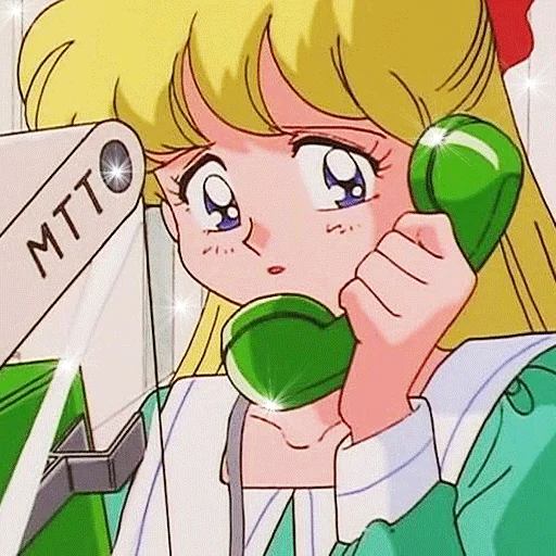 💛 Стикер «Минако Айно / Minako Aino» для Telegram