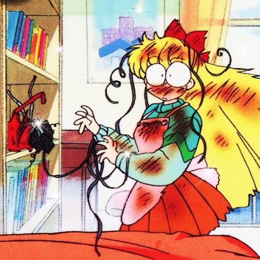 💛 Стикер «Минако Айно / Minako Aino» для Telegram