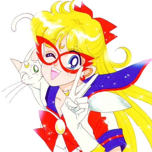 💛 Стикер «Минако Айно / Minako Aino» для Telegram
