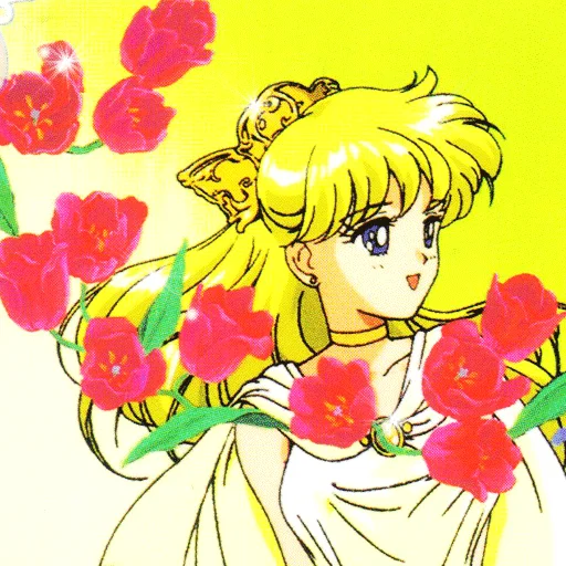 💛 Стикер «Минако Айно / Minako Aino» для Telegram