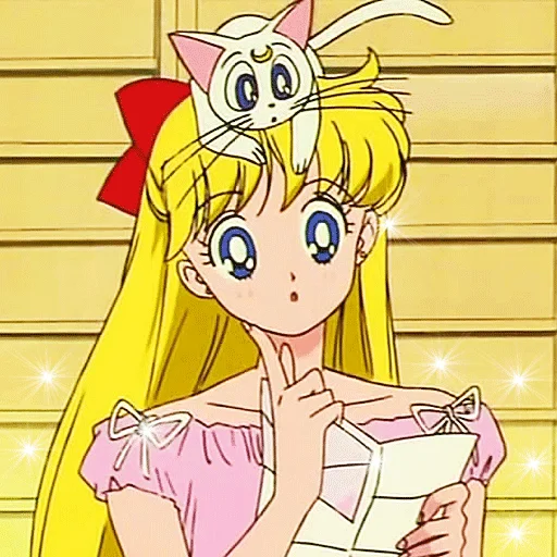 💛 Стикер «Минако Айно / Minako Aino» для Telegram