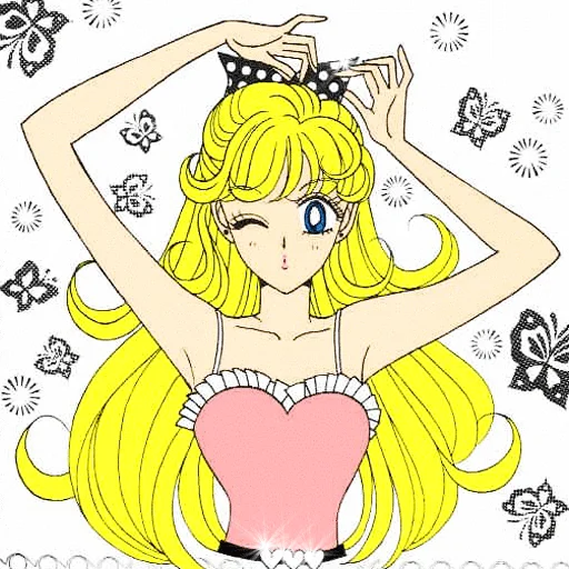 💛 Стикер «Минако Айно / Minako Aino» для Telegram