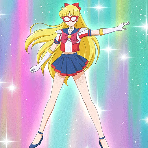 💛 Стикер «Минако Айно / Minako Aino» для Telegram