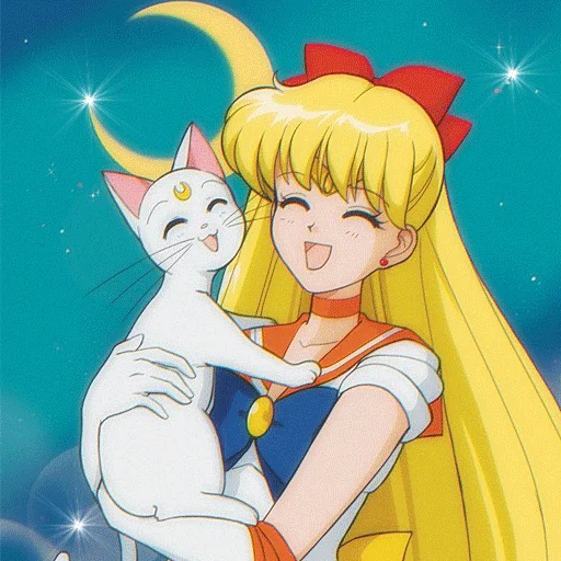 💛 Стикер «Минако Айно / Minako Aino» для Telegram