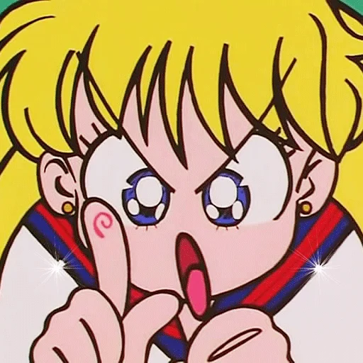 💛 Стикер «Минако Айно / Minako Aino» для Telegram