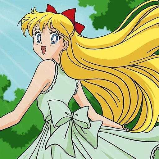 💛 Стикер «Минако Айно / Minako Aino» для Telegram