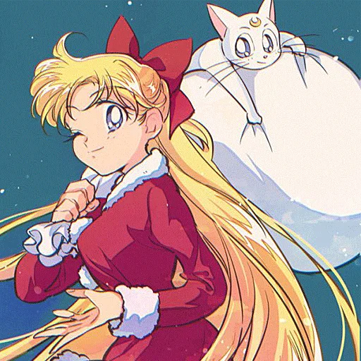 💛 Стикер «Минако Айно / Minako Aino» для Telegram
