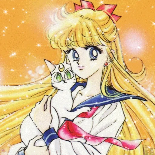 💛 Стикер «Минако Айно / Minako Aino» для Telegram