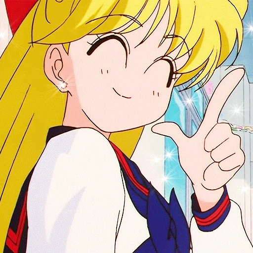 💛 Стикер «Минако Айно / Minako Aino» для Telegram