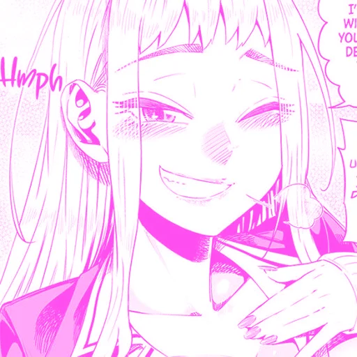 😁 Стикер «Minami Fuyuki Dosanko Gyaru» для Telegram