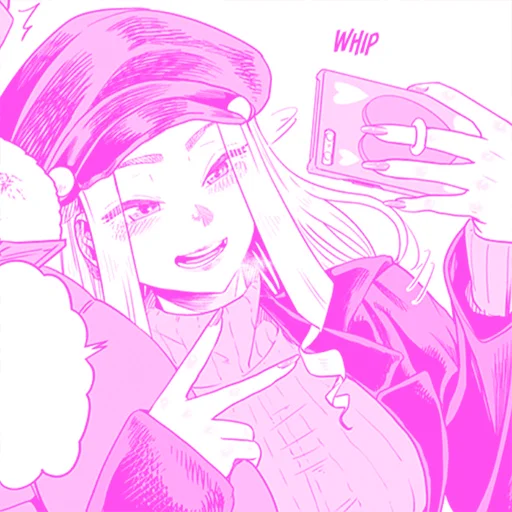 ✌ Стикер «Minami Fuyuki Dosanko Gyaru» для Telegram