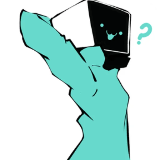 🔳 Стикер «minbitt» для Telegram