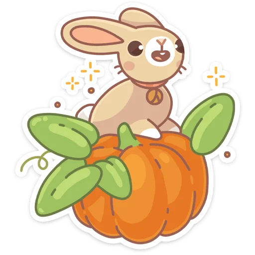 🎃 Стикер «Миндаль» для Telegram
