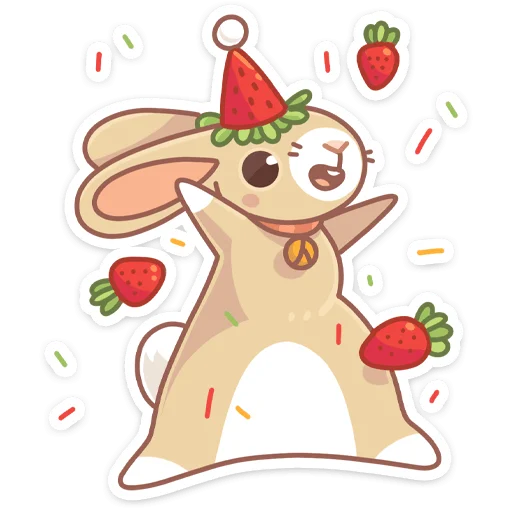 🍓 Стикер «Миндаль» для Telegram