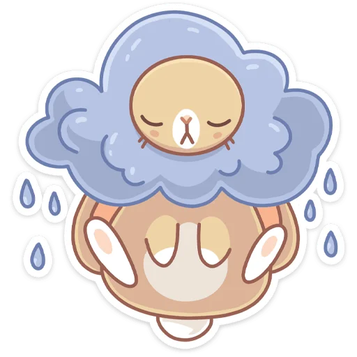 ☔️ Стикер «Миндаль» для Telegram