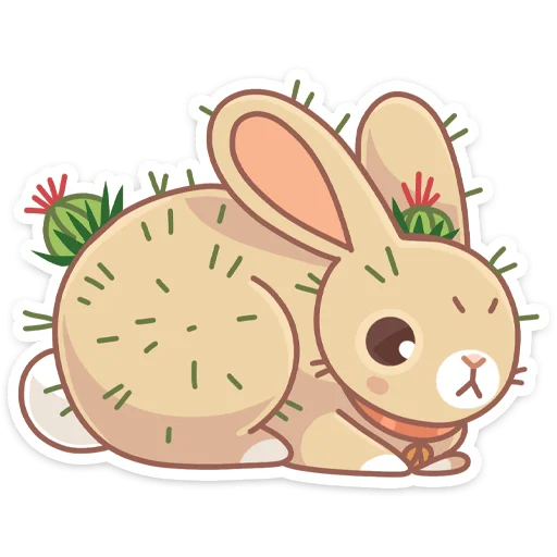 🌵 Стикер «Миндаль» для Telegram