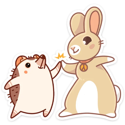 👋 Стикер «Миндаль» для Telegram