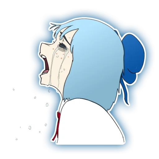😭 Стикер «Гениальные стикеры девочки гения» для Telegram