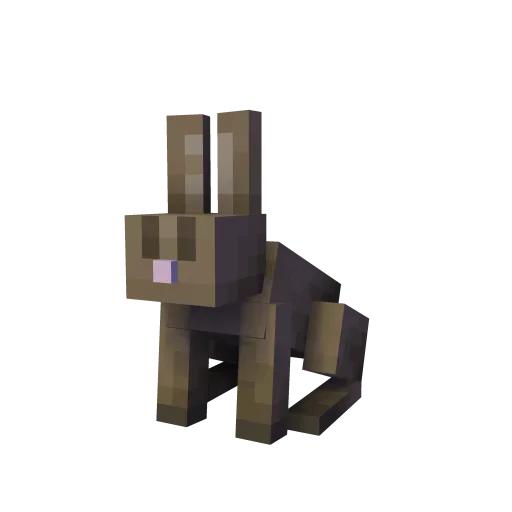 🐰 Стикер «Minecraft animals» для Telegram