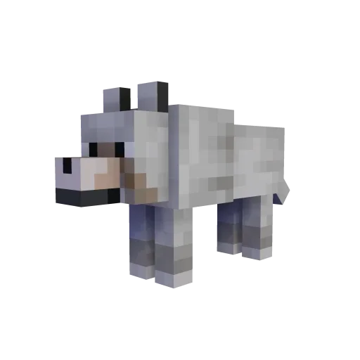 🐶 Стикер «Minecraft animals» для Telegram