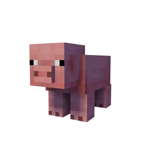 🐽 Стикер «Minecraft animals» для Telegram