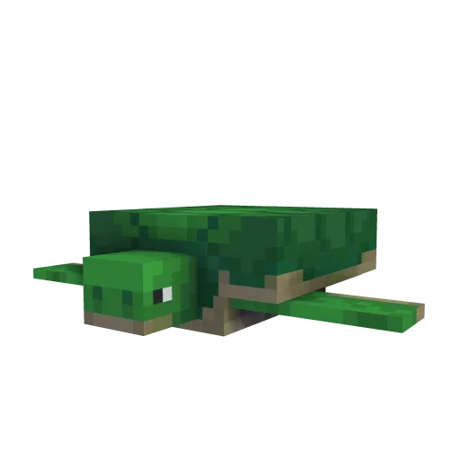 🐢 Стикер «Minecraft animals» для Telegram