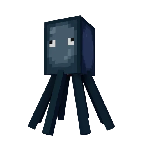 🦑 Стикер «Minecraft animals» для Telegram