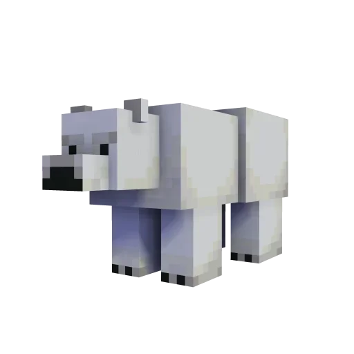 🐻‍❄️ Стикер «Minecraft animals» для Telegram